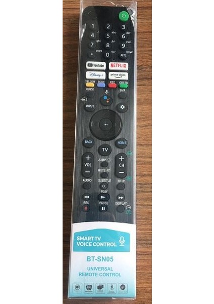 BT-SN05 Sony Ses Komutlu Unıversal LCD - LED Tv Kumanda (5131)