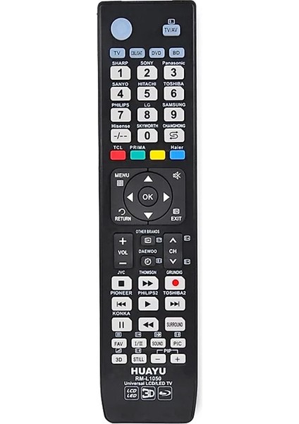 Huayu Kl RM-L1050 Lcd-Led Tv Unıversal Kumanda (5131)