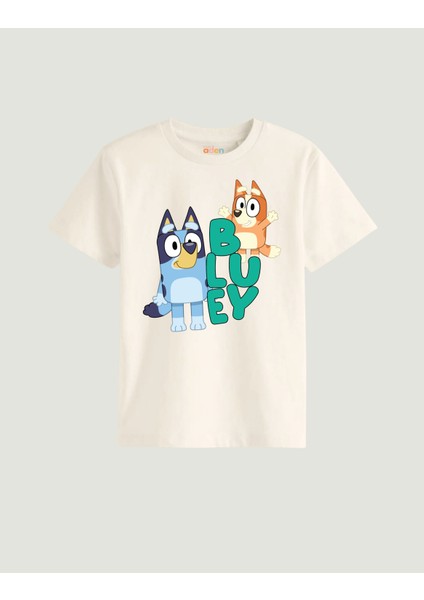 Bluey Unisex Pamuklu Tişört