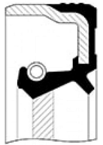 Krank Ön Keçe Doblo 1.9d-Marea 1.6-2.0 31X41X7 Dpmah