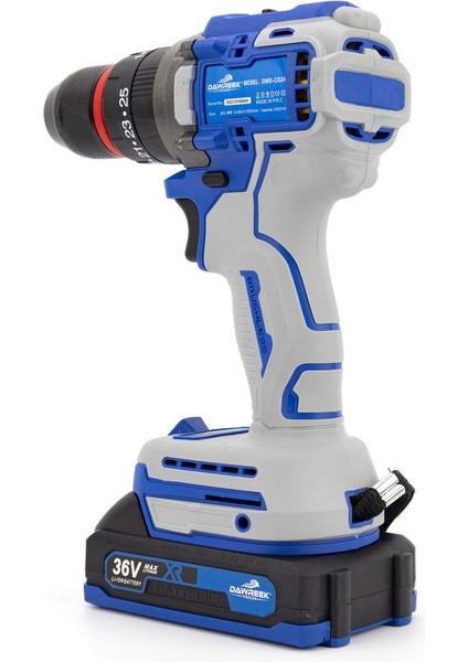 10MM Blue Kömürsüz Vidalama