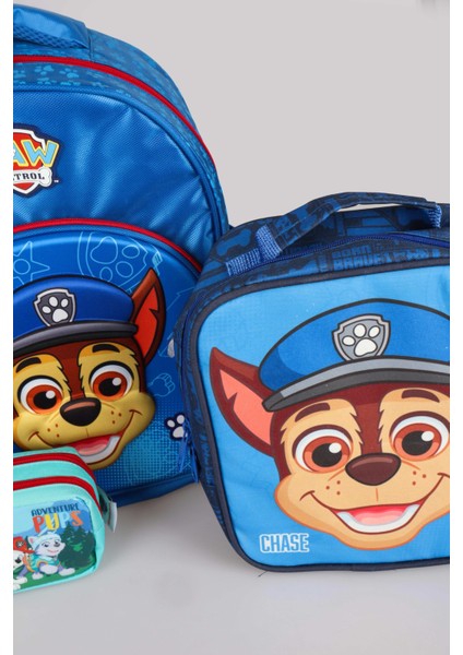 Yeni Sezon Lisanslı Paw Patrol Okulda Macera Koleksiyonu Okul,termoslu Beslenme ve Kalem Çantası Okul Seti