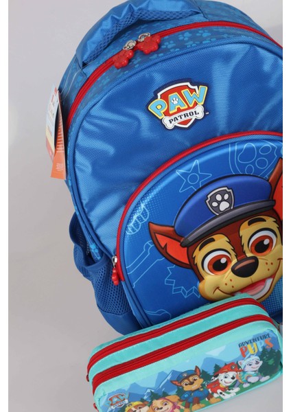 Yeni Sezon Lisanslı Paw Patrol Okulda Macera Koleksiyonu Okul,termoslu Beslenme ve Kalem Çantası Okul Seti