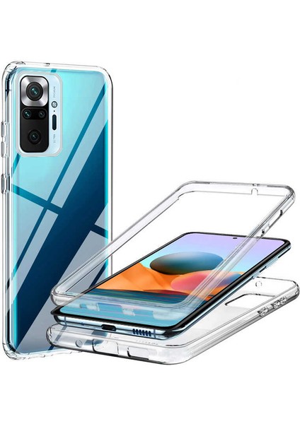 Xiaomi Redmi Note 10 Pro Kılıf Tstk Enjoy Kapak-Renksiz