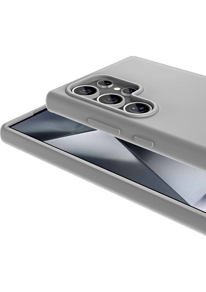 Galaxy S24 Ultra Kılıf Magsafe Şarj Özellikli Sıvı Teknolojili Silinebilir Sert Tstk Kivi Kapak-Siyah fırsatları