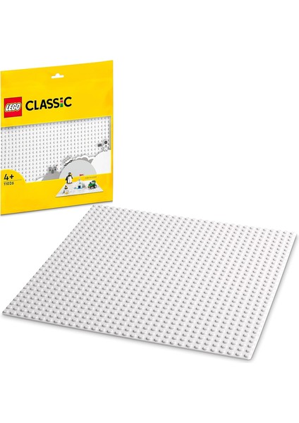 Classic Beyaz Zemin 11026-4 Yaş ve Üzeri LEGO Zemini (1 Parça)