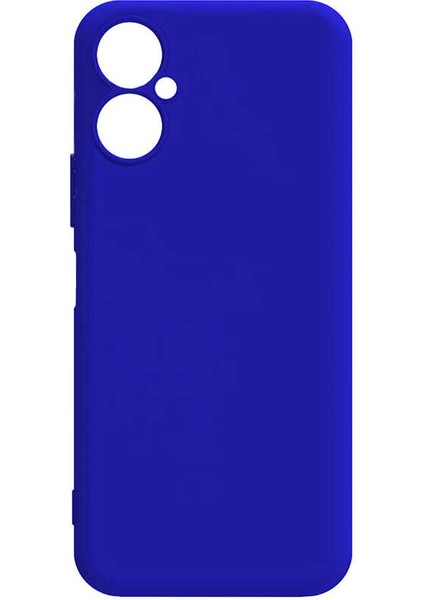 Tecno Spark 9 Pro Kılıf Tstk Biye Silikon-Mavi