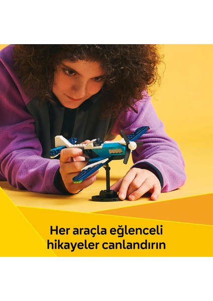 Creator 3’ü 1 Arada Uçak: Yarış Uçağı 31160-7 Yaş ve Üzeri (178 Parça)
