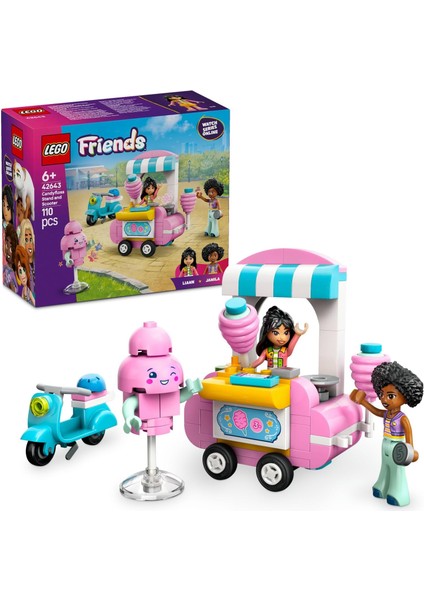Friends Pamuk Şeker Standı ve Scooter 42643-6 Yaş ve ÜZERI(110 Parça)