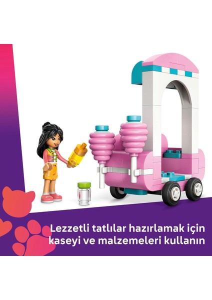 Friends Pamuk Şeker Standı ve Scooter 42643-6 Yaş ve ÜZERI(110 Parça)