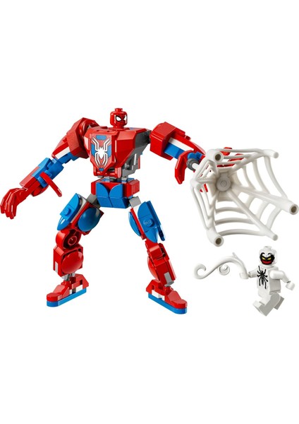 Marvel Örümcek Adam Robotu, Anti Venom’a Karşı 76308-6 Yaş ve Üzeri (107 Parça)