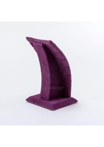 Mor hayalet kolye standı, şık ve kullanışlı takı düzenleyici, kadife malzeme fiyatları