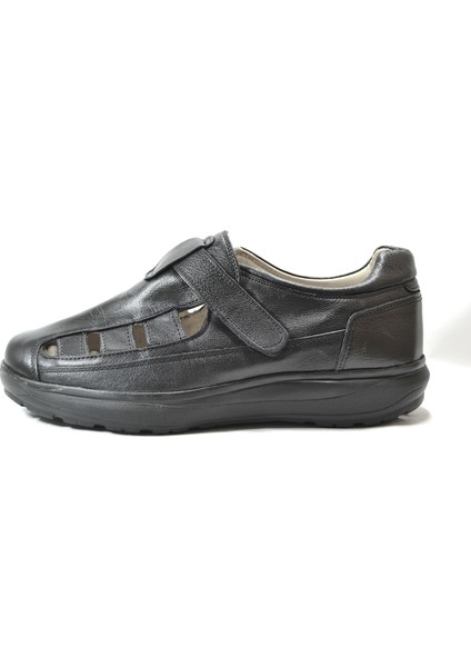 Dr. Comfort 7100 Siyah Hakiki Deri Cırtlı Ortopedik Erkek Şeker Ayakkabı fiyatları