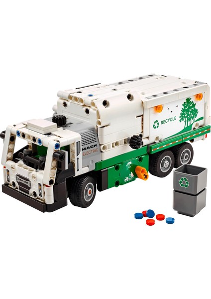 Technic Mack Lr Electric Çöp Kamyonu 42167-8 Yaş ve Üzeri (503 Parça)