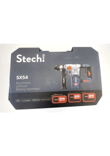 Akülü 5 Li Set SX54-SX22-SX44-SX32-SX35 2x 4.0 Ah+1 X2,0 Ah 20 V