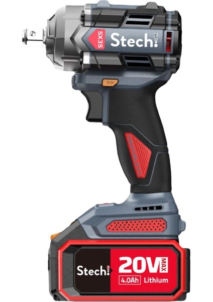 Akülü 5 Li Set SX54-SX22-SX44-SX32-SX35 2x 4.0 Ah+1 X2,0 Ah 20 V