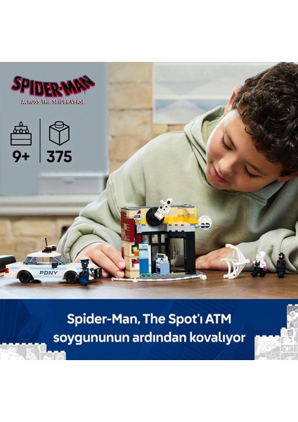Marvel Spider-Verse: Miles Morales, Spot'a Karşı 76311-9 Yaş ve ÜZERI(375 Parça) indirimleri