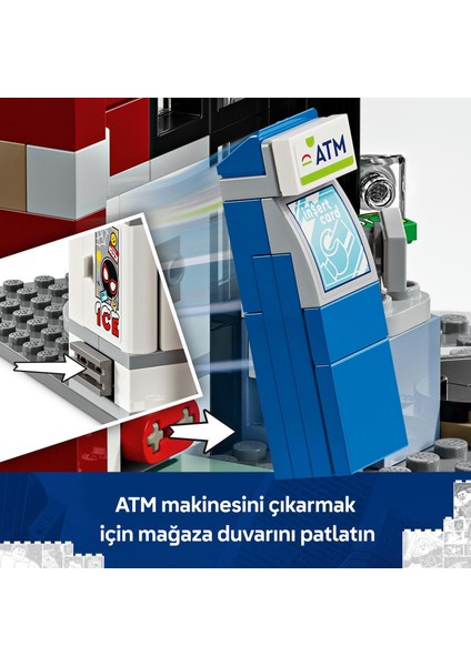 Marvel Spider-Verse: Miles Morales, Spot'a Karşı 76311-9 Yaş ve ÜZERI(375 Parça)