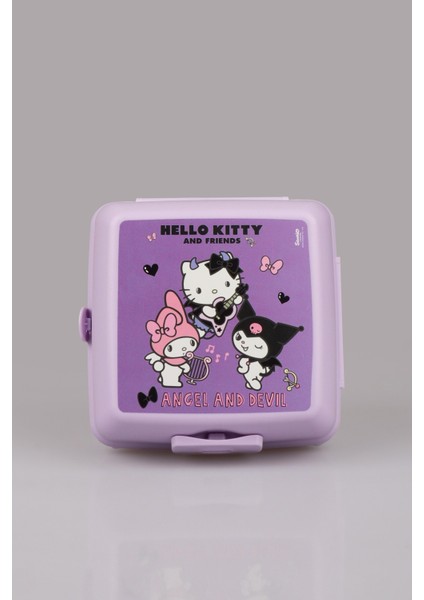 Dekomus Ile Lisanslı Hello Kıtty & Best Frıends Kuromı,my Melody 2 Katlı Beslenme Kabı/lunch Box