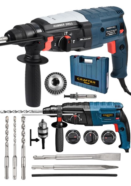 Çelik Şanzıman Kırıcı Delici Darbeli Matkap 2-28MM Matkap Hilti