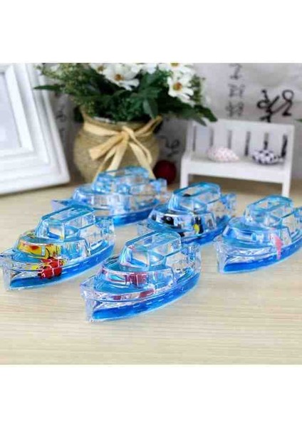Şeffaf Gemi Temalı Özel Mavi Sıvı Dolu Ev Iş Ofis Masaüstü Dekoratif Hediye Kalemlik modelleri