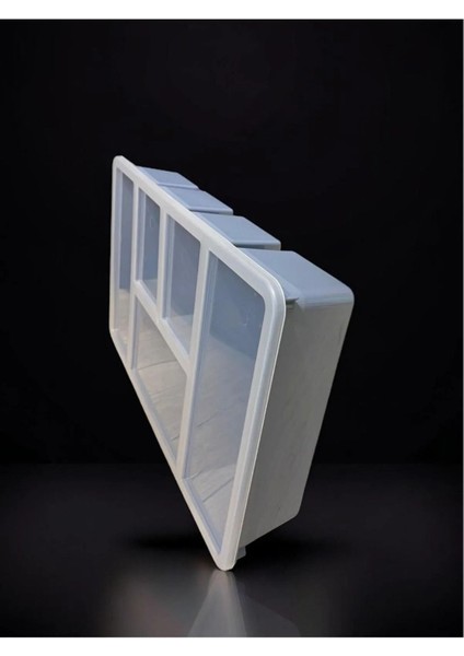 Mavi Çekmece İçi Düzenleyici, Kapaklı Makyaj ve Takı Organizer fiyatları