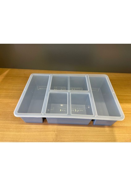 Mavi Çekmece İçi Düzenleyici, Kapaklı Makyaj ve Takı Organizer modelleri