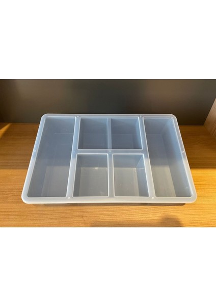 Mavi Çekmece İçi Düzenleyici, Kapaklı Makyaj ve Takı Organizer fırsatları