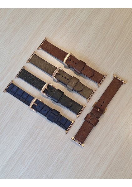 42-44-45-46-49 mm Rose Kasa Uyumlu Premium Elyapımı (Hand Made) Çift Kat Gerçek Deri Kordon indirimleri