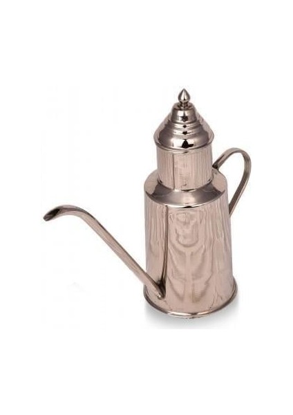 Gemlik Yağdanlık Düz Nikel Bakır Yağdanlık 500 ml
