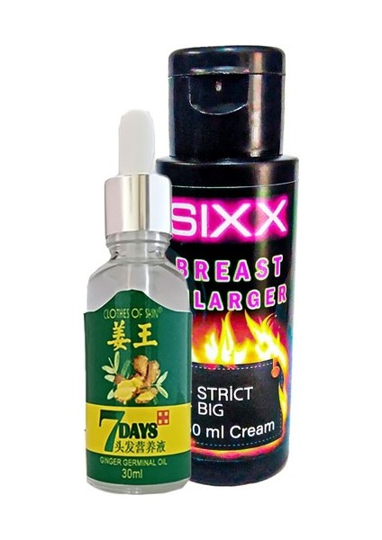 Bay Bayan Saç Bakım Yağı ve + Sıxx Memme Şekiııendirici Bakım Kremi 60 ml
