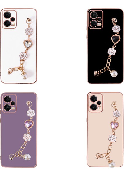 Xiaomi Redmi Note 12 5g Kılıf El Tutamaçlı Kamera Korumalı Tstk Taka Silikon Kapak-Beyaz fiyatları