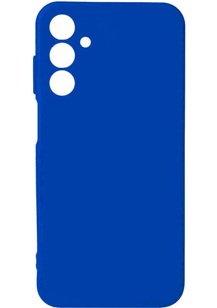 Galaxy A25 Kılıf Tstk Biye Silikon-Mavi