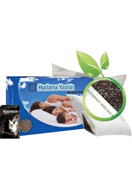 Bonie Anti-Snoring Pillow 50X70CM Karabuğday Anti-Hourlama Yastığı + 1 Hediy.e Jel ASIMX:0016
