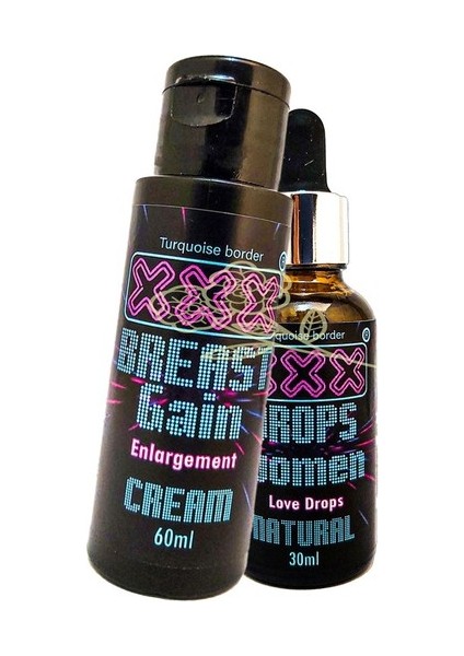 Breast Gain 60 ml Kadınlara Özel Şekillendirme Memlift Bakım Kremi+ Kadınlara Özel Damla LOVIX:070