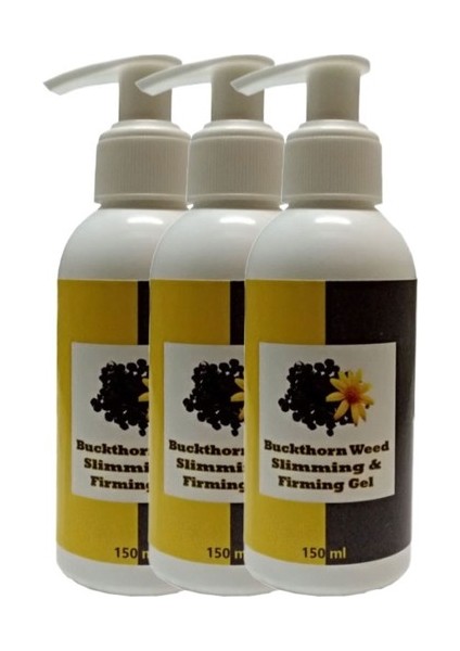 Weed Slimming & Firming Gel 3'lü Acı Çehre Tohumu Jeli 150 ml