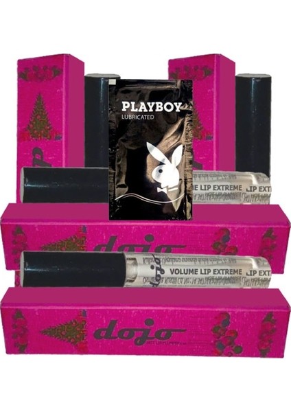 Dojo Dudak Dolgunlaştırıcı Volume Lip Extreme 4 Adet + 1 Hediye Jel ASIMX:0355