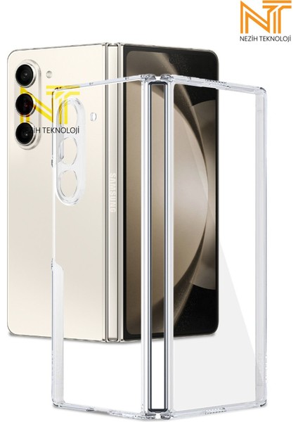 Samsung Galaxy Z Fold 6 Uyumlu Full Camlı 360 Koruyucu Kapak Kılıf