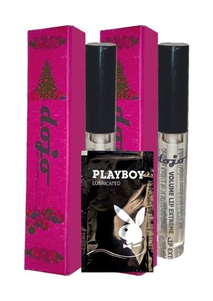 Dojo LFHX0299 2 Adet Dolgun Dudaklar Volume Lip Extreme + Yanında Jel