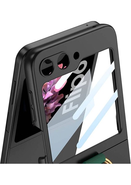 Samsung Galaxy Z Flip 6 / Z Flip 7 FE Uyumlu Katlanabilir Yüzüklü Flip Ring Kıpta Kapak Kılıf fiyatları