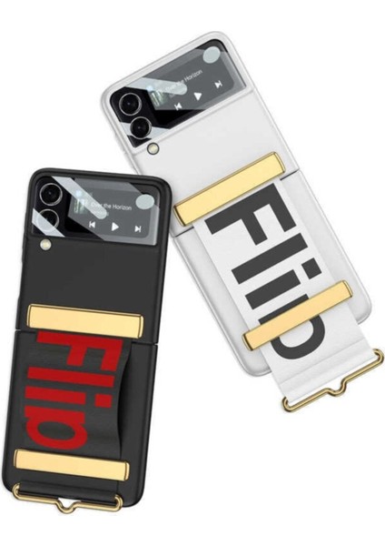 Samsung Galaxy Z Flip 3 Uyumlu Flio Koruyucu Kılıf Siyah modelleri