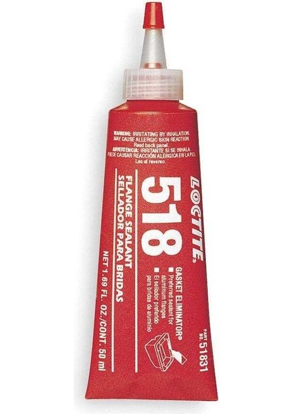 518 Yüksek Mukavemetli Genel Amaçlı Yüzey Contası 50 Gr/ml