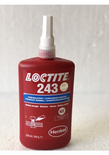 243 Orta Mukavemetli Civata Vida Sabitleyici 250 Gr/ml
