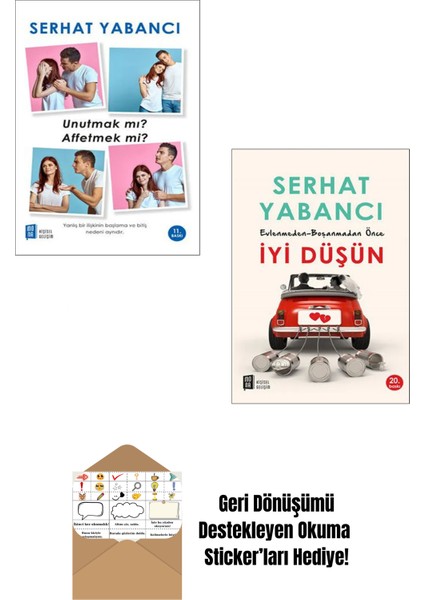 Serhat Yabancı 2 Kitap Set + Okuma Sticker'ları