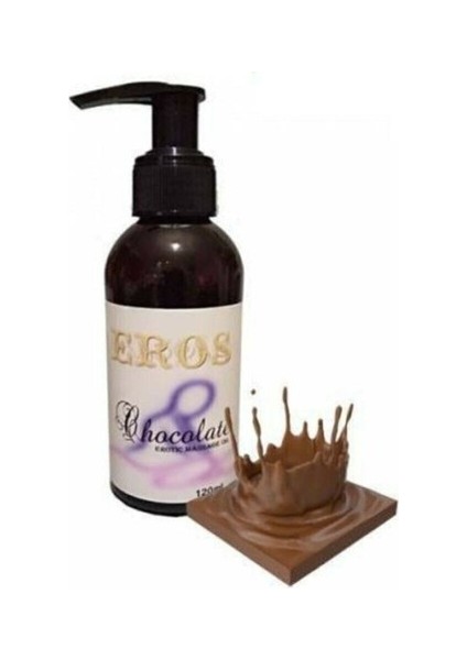 Hologramlı Chocolate Massage Oil 120 ml Çikolata Kokulu Masaj Yağı