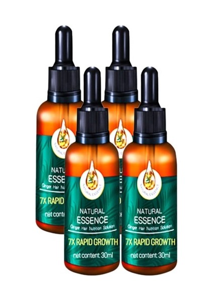Sakal ve Saç Serumu Uzun Besili Parlak 4 Tane X 30 ml