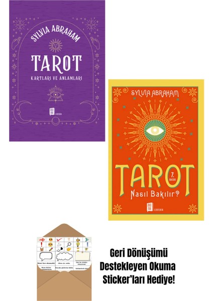 Sylvia Abraham 2 Kitap Set + Okuma Sticker'ları