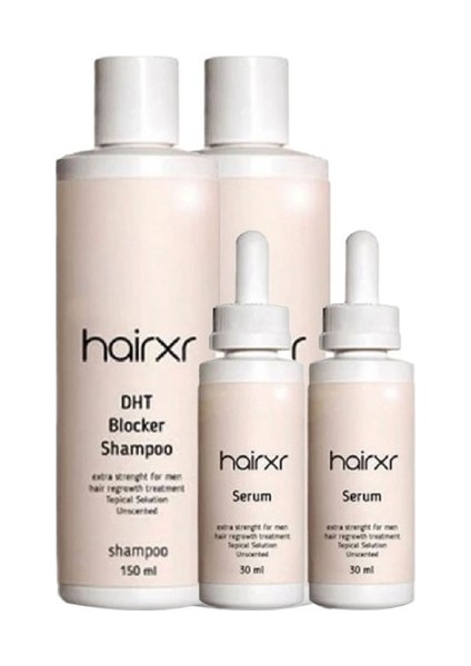 Dht Blocker Shampoo 150 ml x 2 Adet + Serum 30 ml x 2 Adet