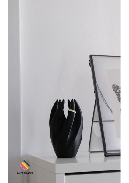 Kadın Takı Askı ve Sergileme Standı, Siyah, 2 Parça, Plastik Malzeme fiyatları