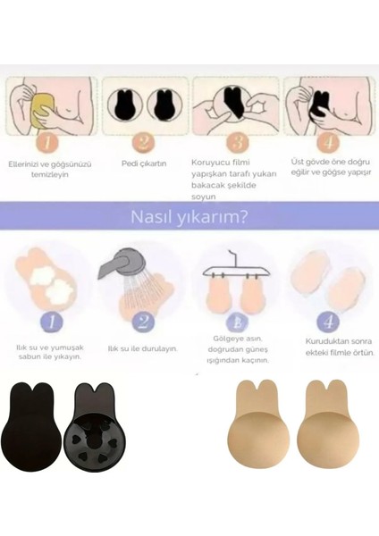 Göğüs Yapışkanlı Sütyen Göğüs Ucu Kapatıcı Gizleyici Meme Ucu Yapışkanı fırsatları